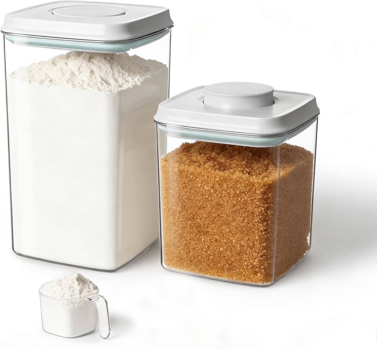 Airtight Pantry Canisters, 12 Pieces