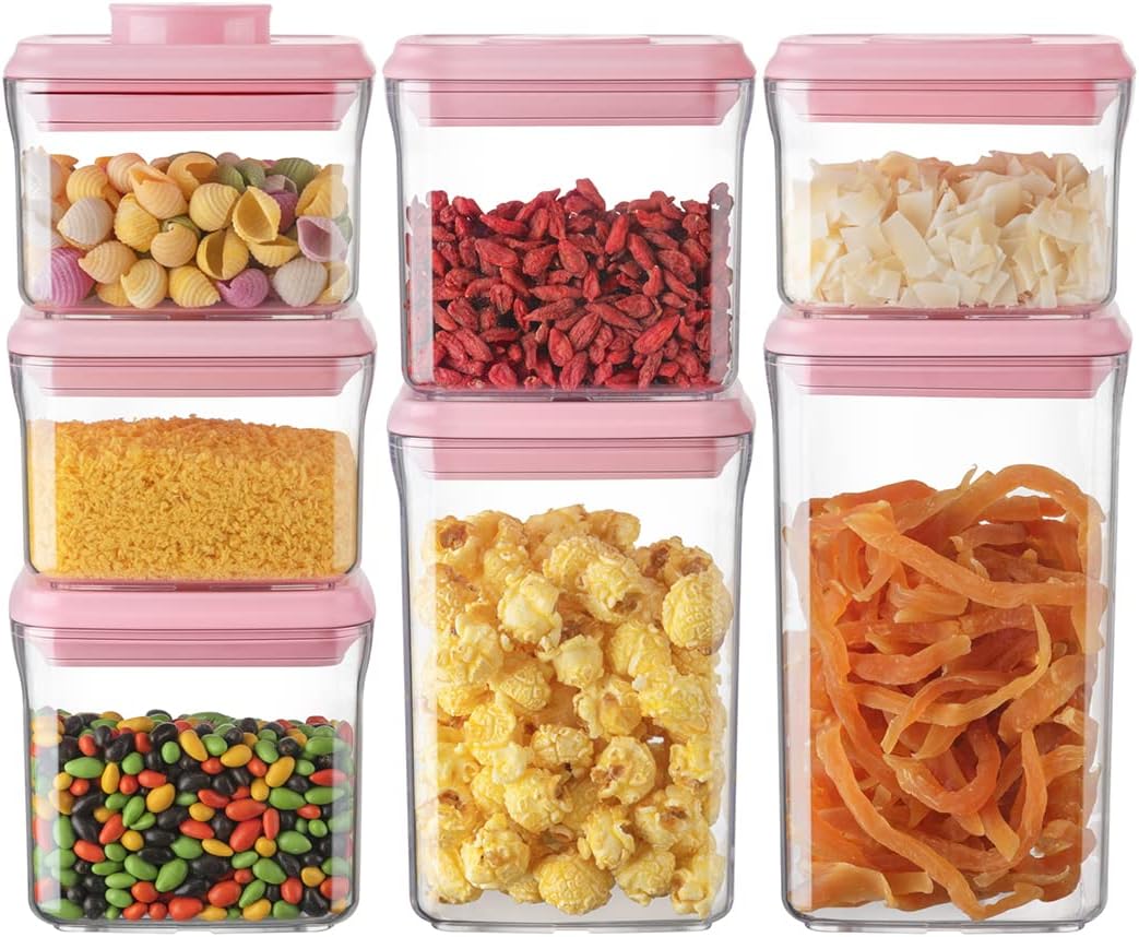 Airtight Pantry Canisters, 12 Pieces