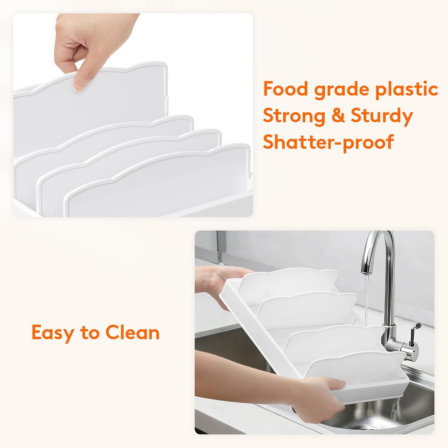 Cabinet Lid Organiser, 7 Sections