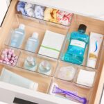 Clear Drawer Organisers, 25 Pieces, 4 Sizes