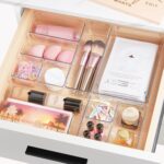 Clear Drawer Organisers, 25 Pieces, 4 Sizes