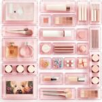 Clear Drawer Organisers, 25 Pieces, 4 Sizes