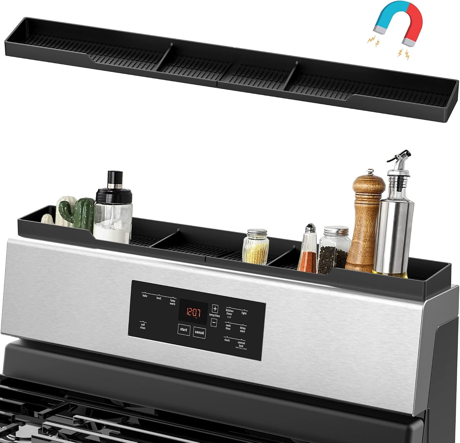 Stove Top Shelves