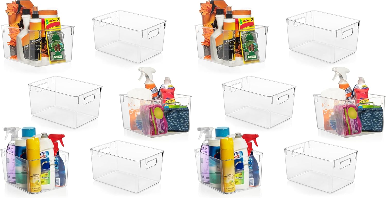 Pantry and Cabinet Storage Bins, Set