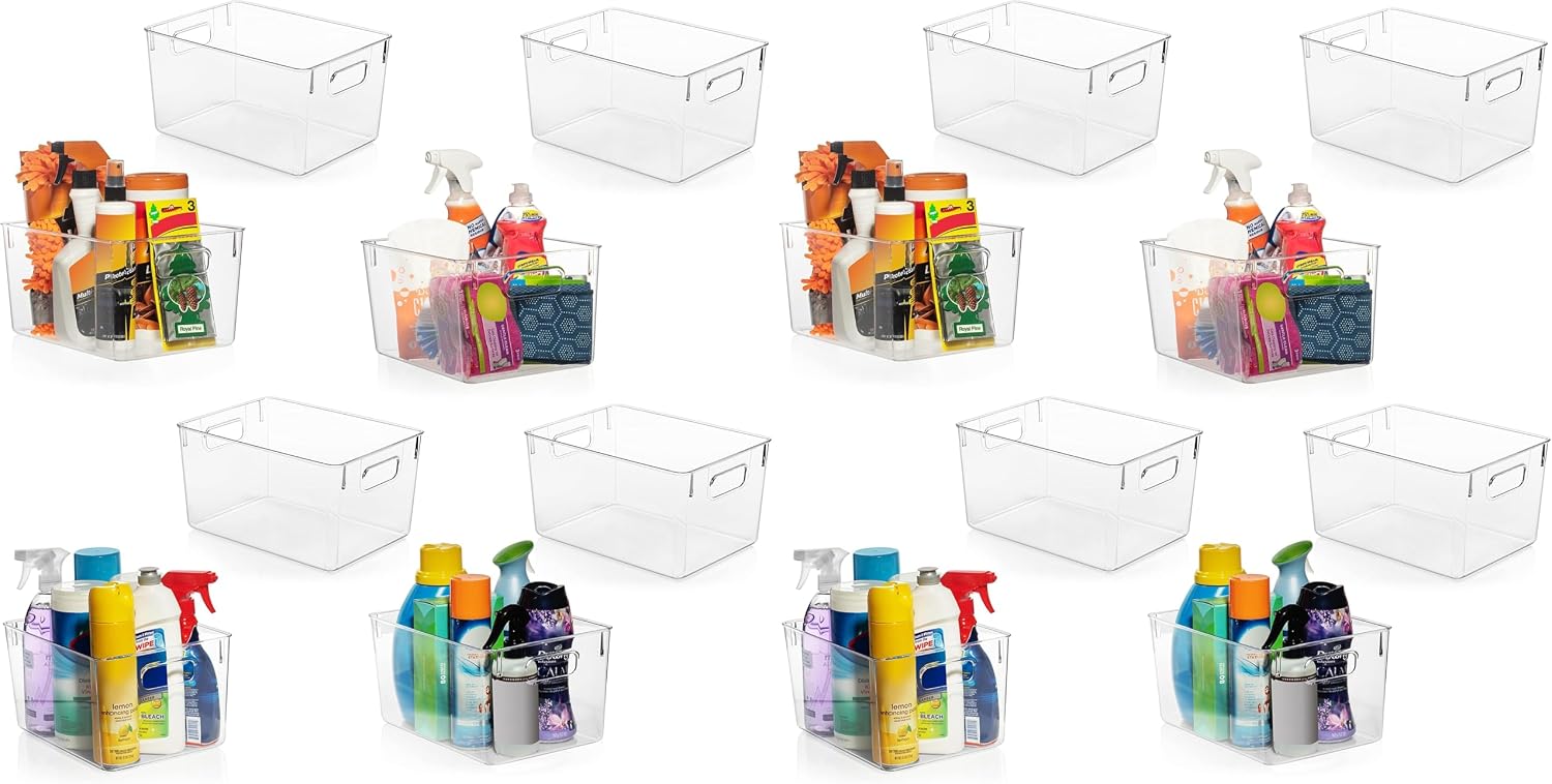 Pantry and Cabinet Storage Bins, Set