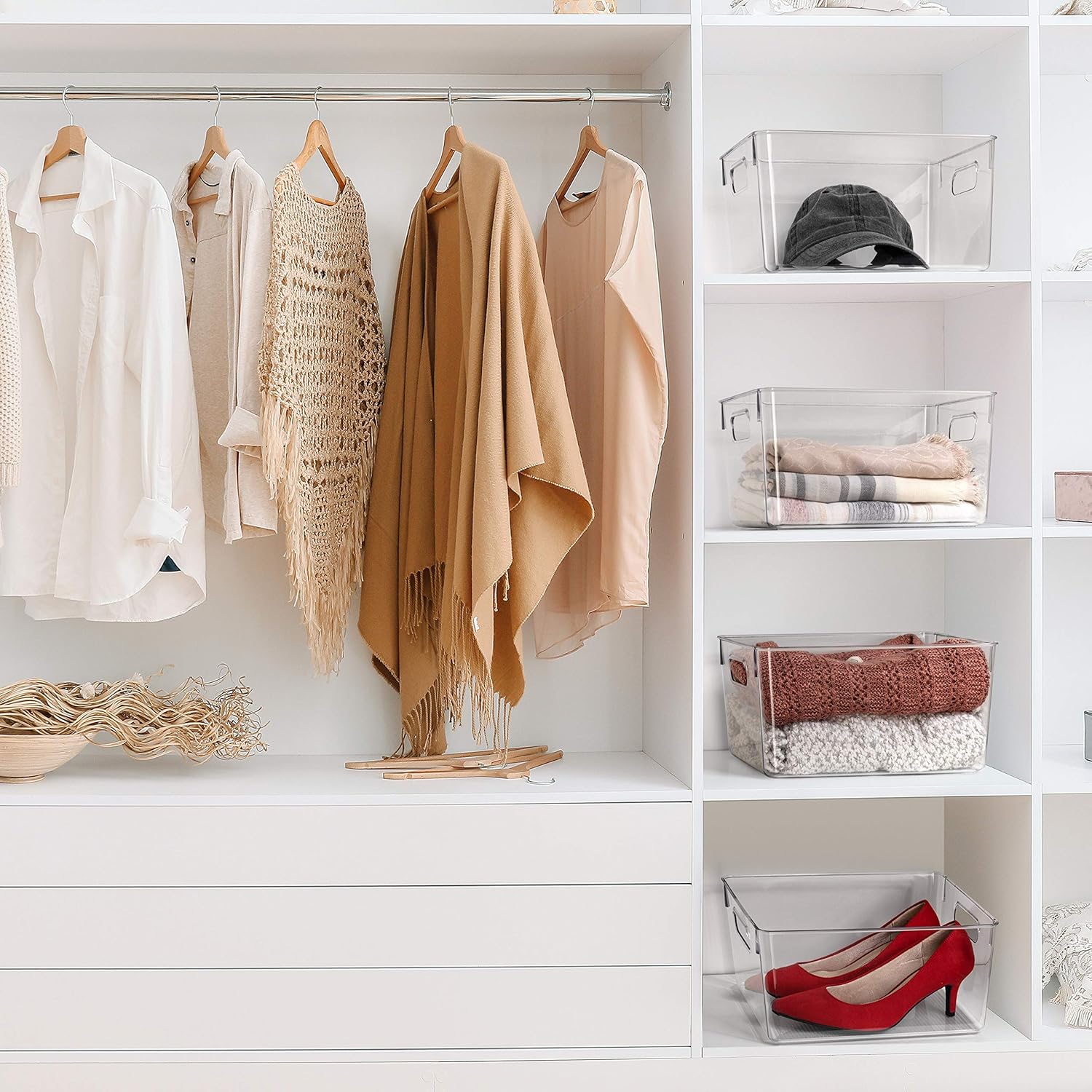 Pantry and Cabinet Storage Bins, Set