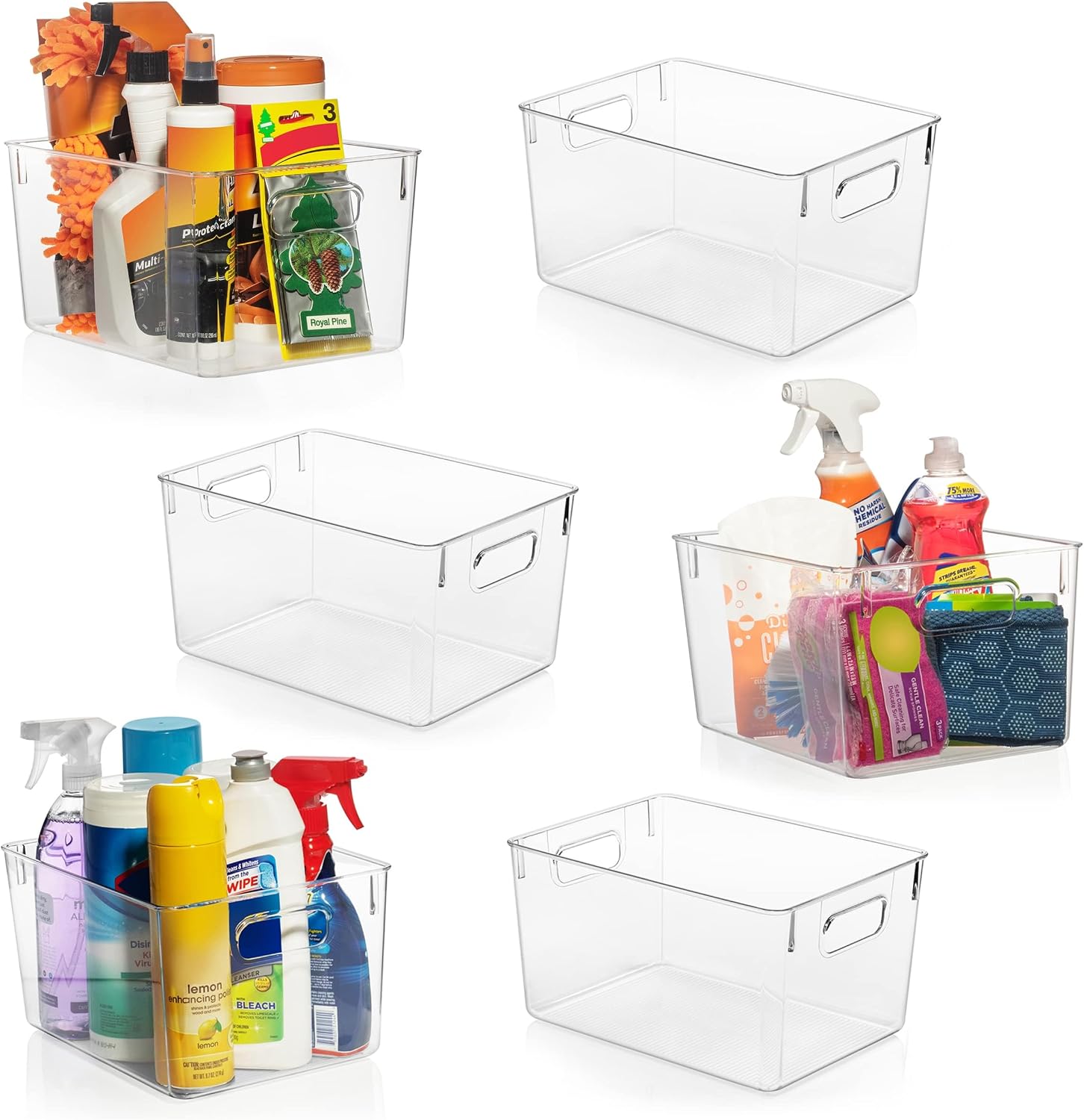 Pantry and Cabinet Storage Bins, Set