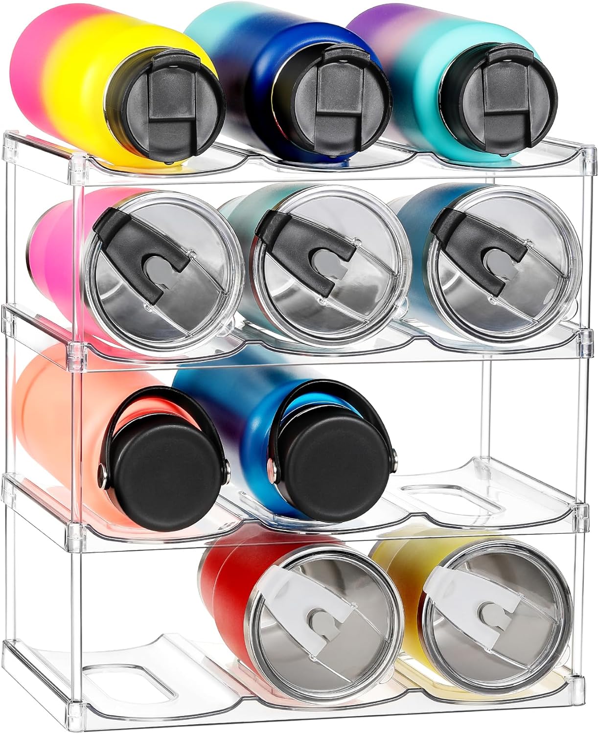 Stackable Tumbler and Bottle Rack