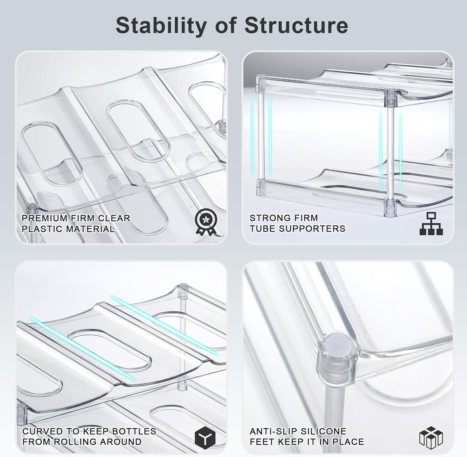 Stackable Tumbler and Bottle Rack